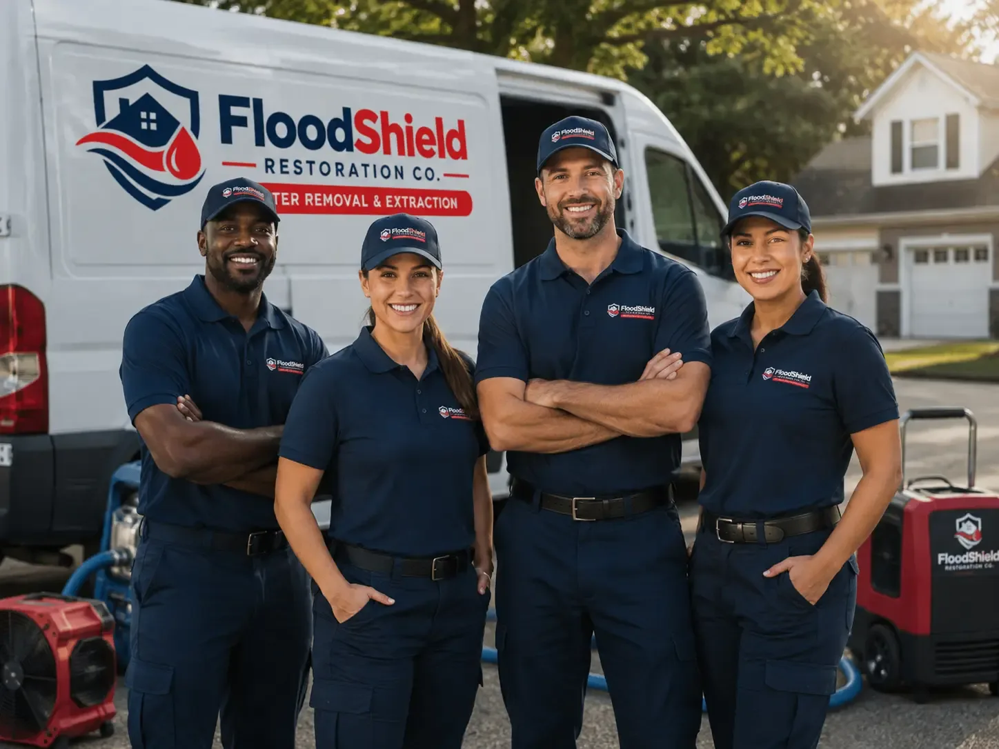 Flood Damage Restoration company in Yorktown, TX