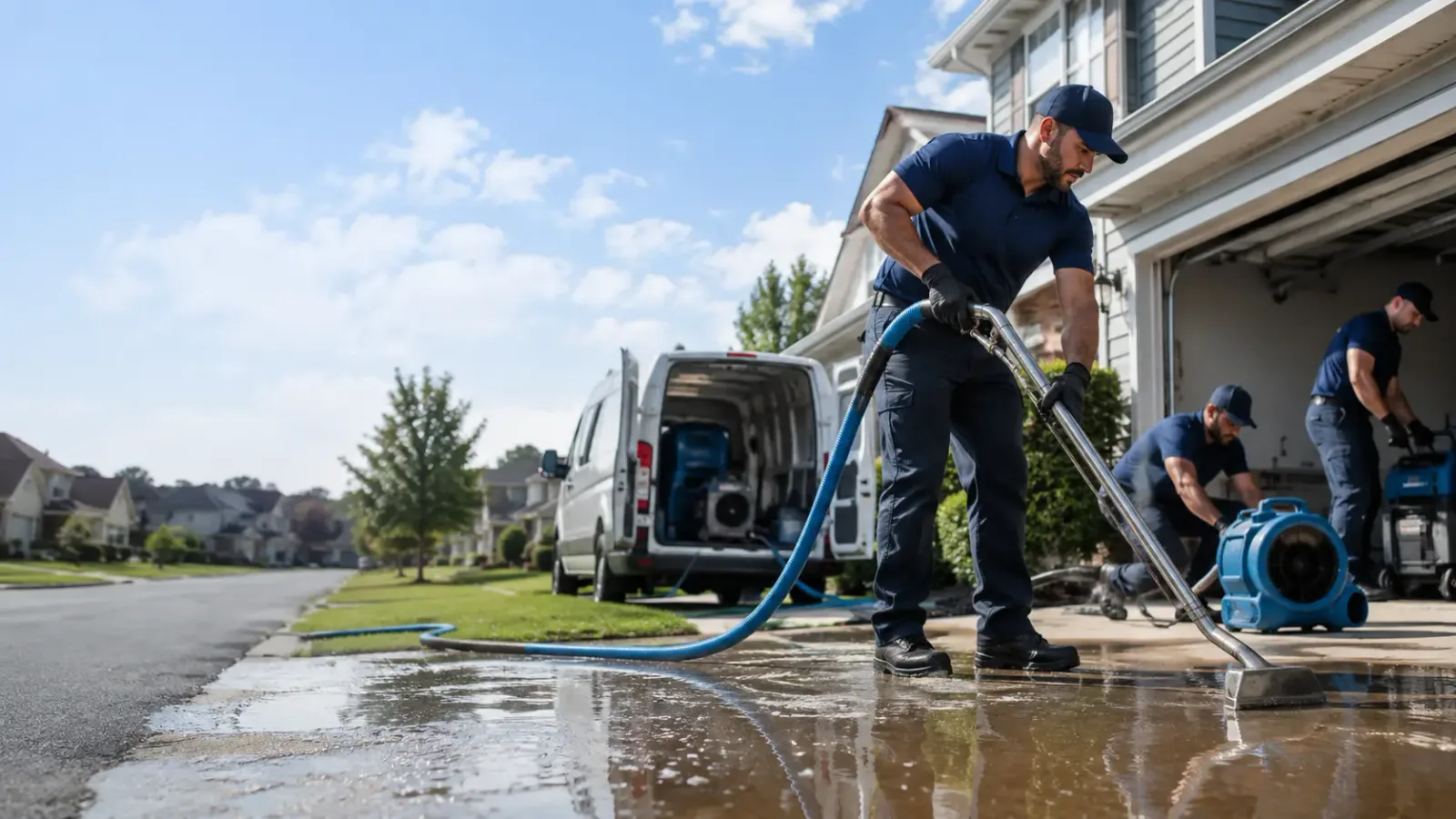 Flood Damage Restoration in Yorktown, TX